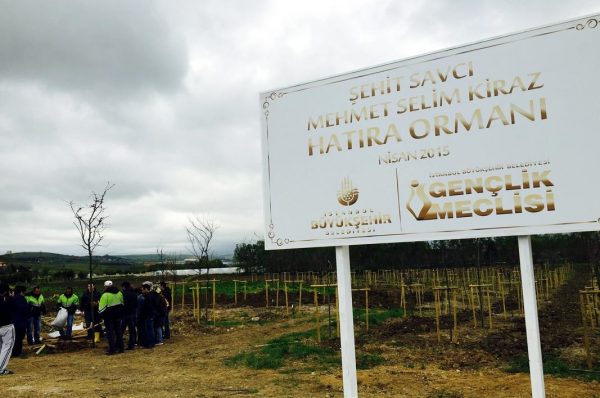 Çatalca’da Şehit Savcı Kiraz İçin Hatıra Ormanı