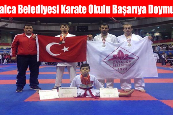 Çatalca Belediyesi Karate Okulu Başarıya Doymuyor