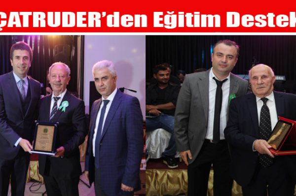 ÇATRUDER’den Eğitim Destek