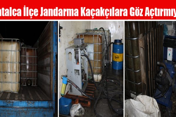 Çatalca İlçe Jandarma Kaçakçılara Göz Açtırmıyor